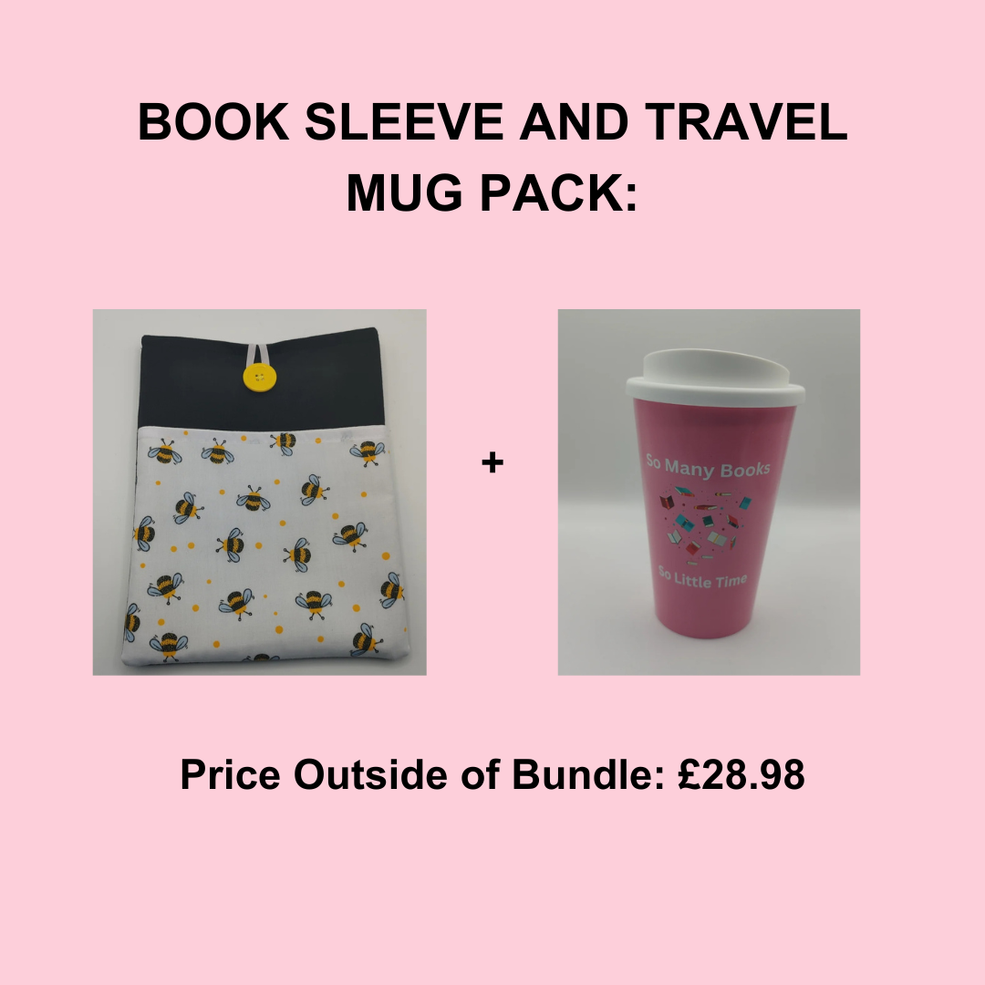 Book Sleeve and Travel Mug Bundle