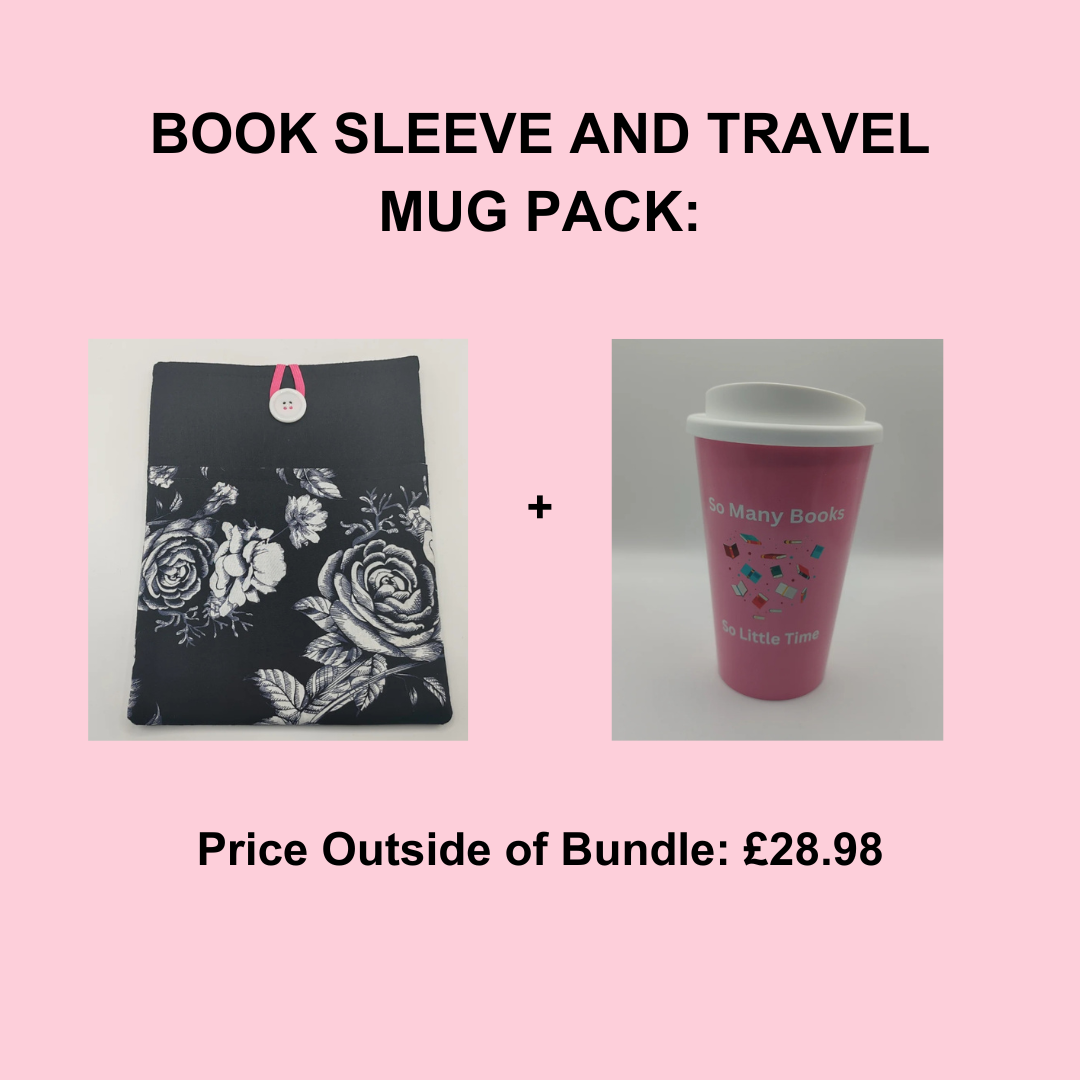 Book Sleeve and Travel Mug Bundle