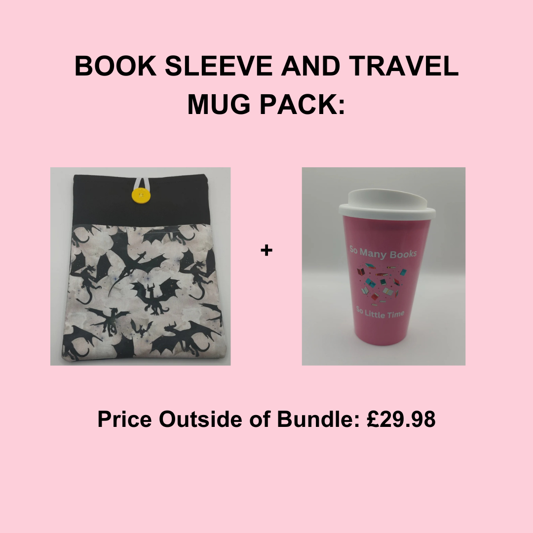 Book Sleeve and Travel Mug Bundle