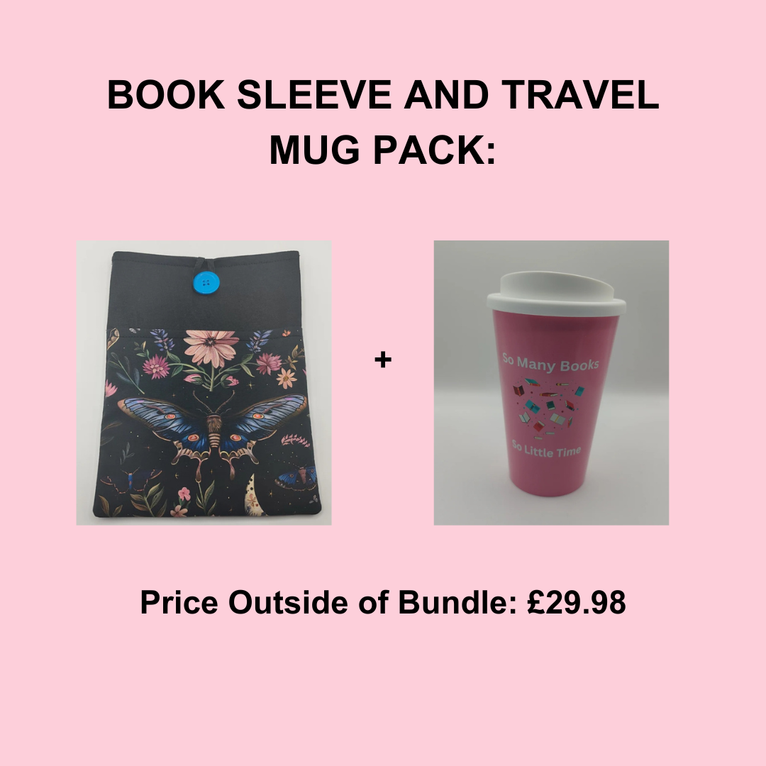 Book Sleeve and Travel Mug Bundle