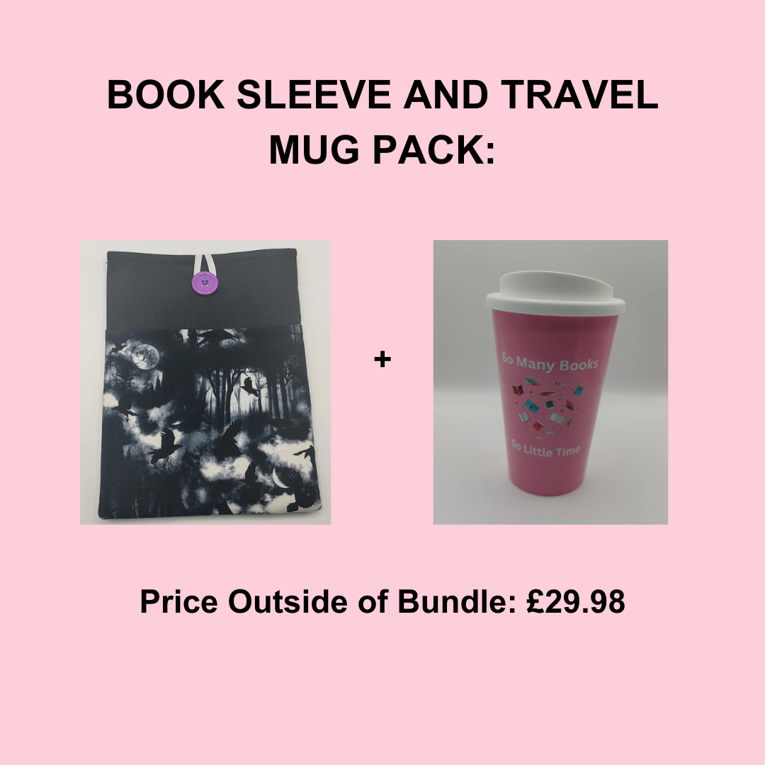 Book Sleeve and Travel Mug Bundle