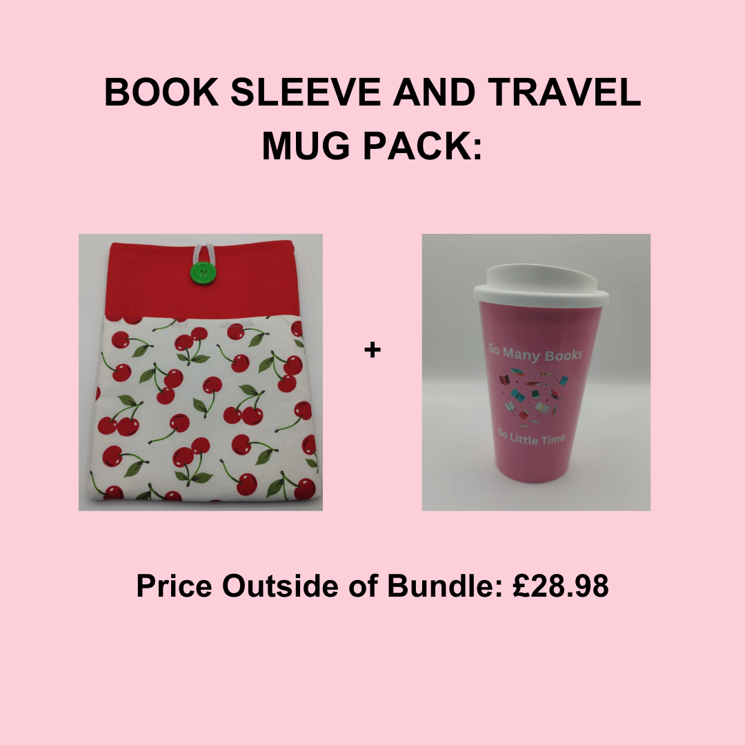 Book Sleeve and Travel Mug Bundle