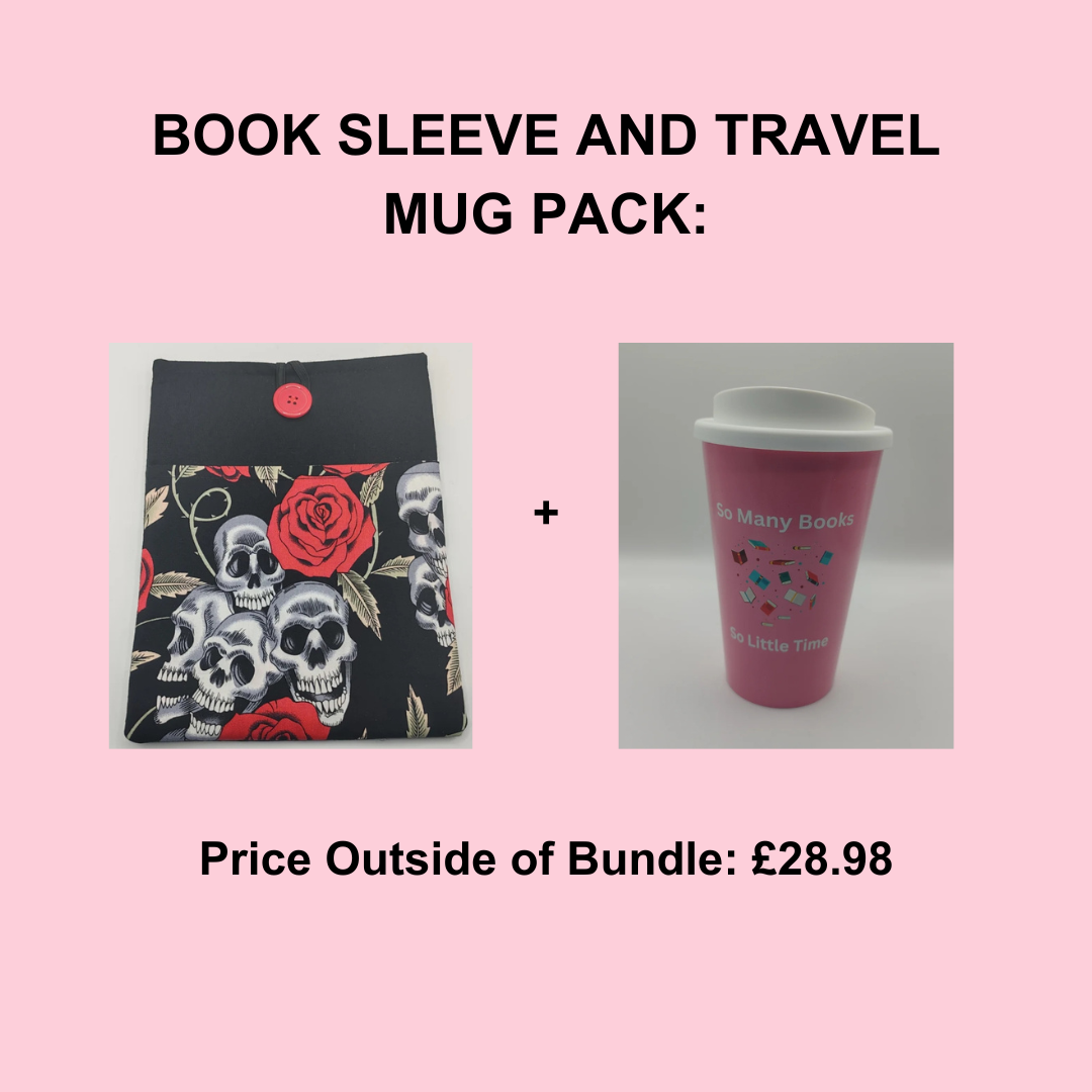 Book Sleeve and Travel Mug Bundle