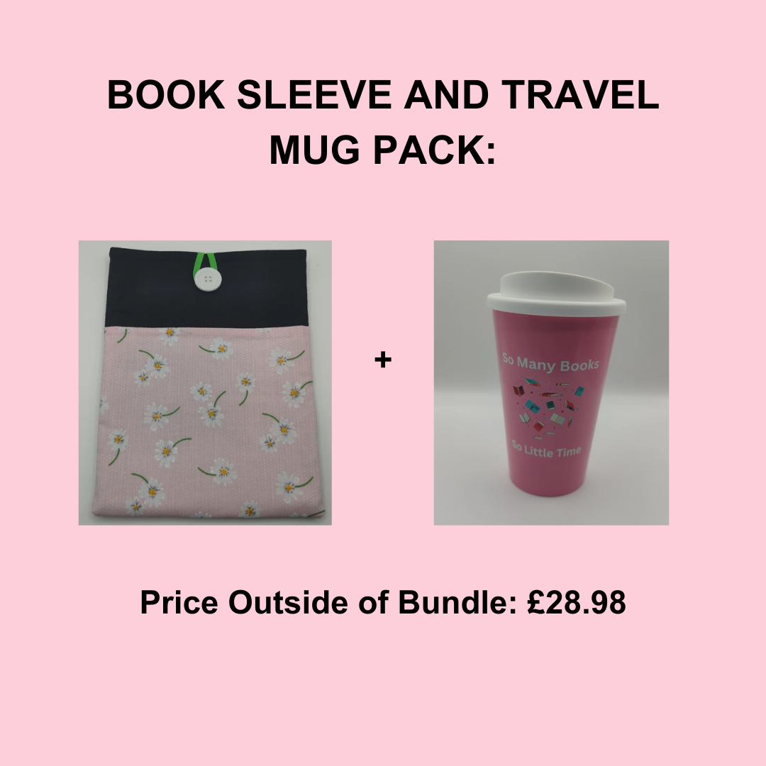 Book Sleeve and Travel Mug Bundle