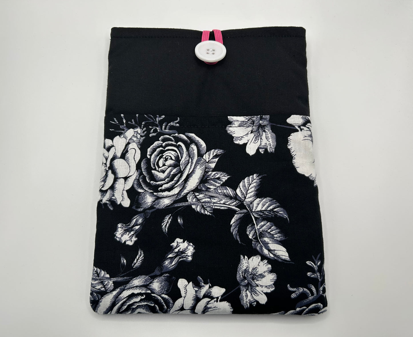 Black Floral Kindle Sleeve