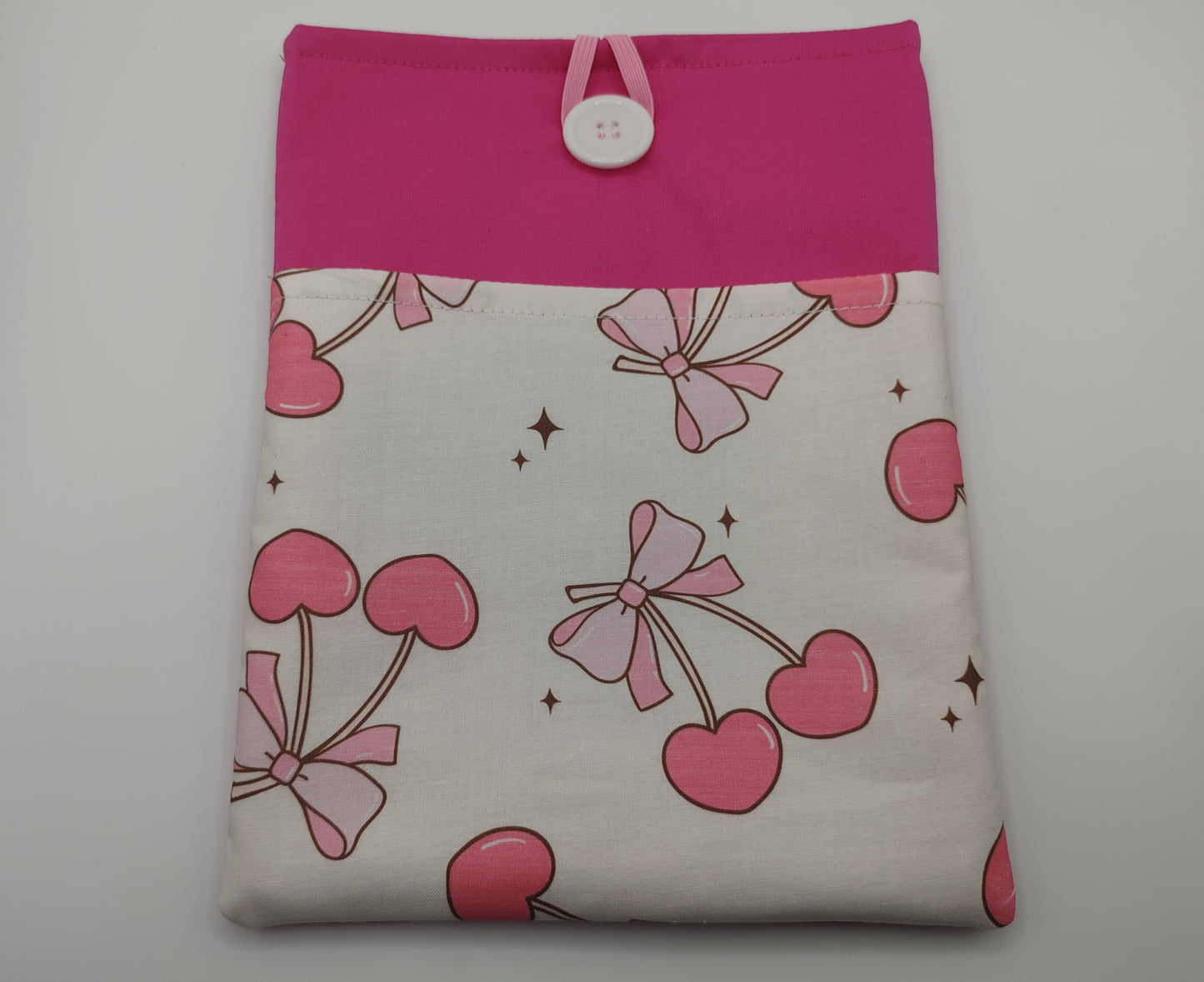 Cherry Bow Book Sleeve