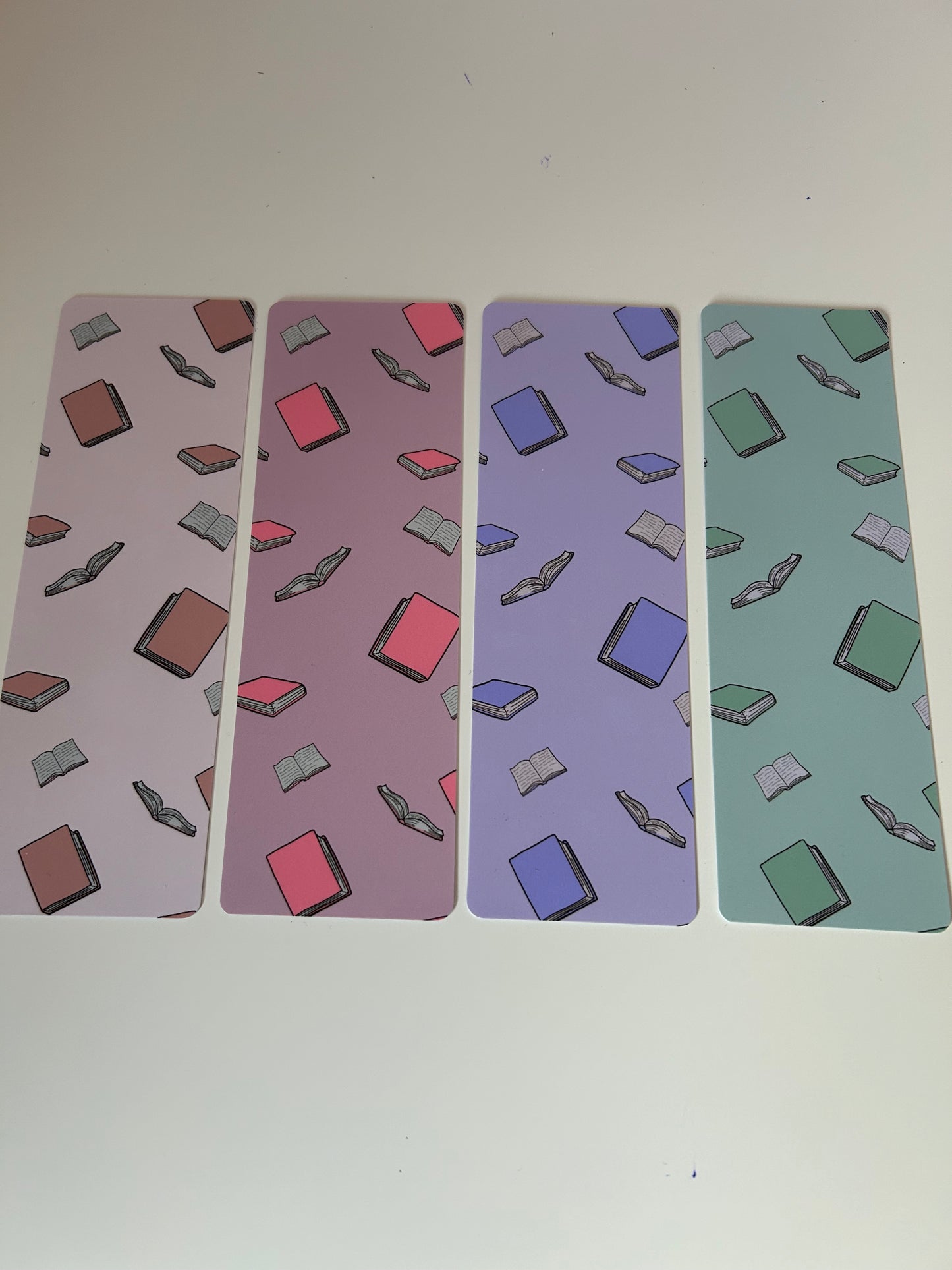 Laminated Book-Themed Bookmark Pack