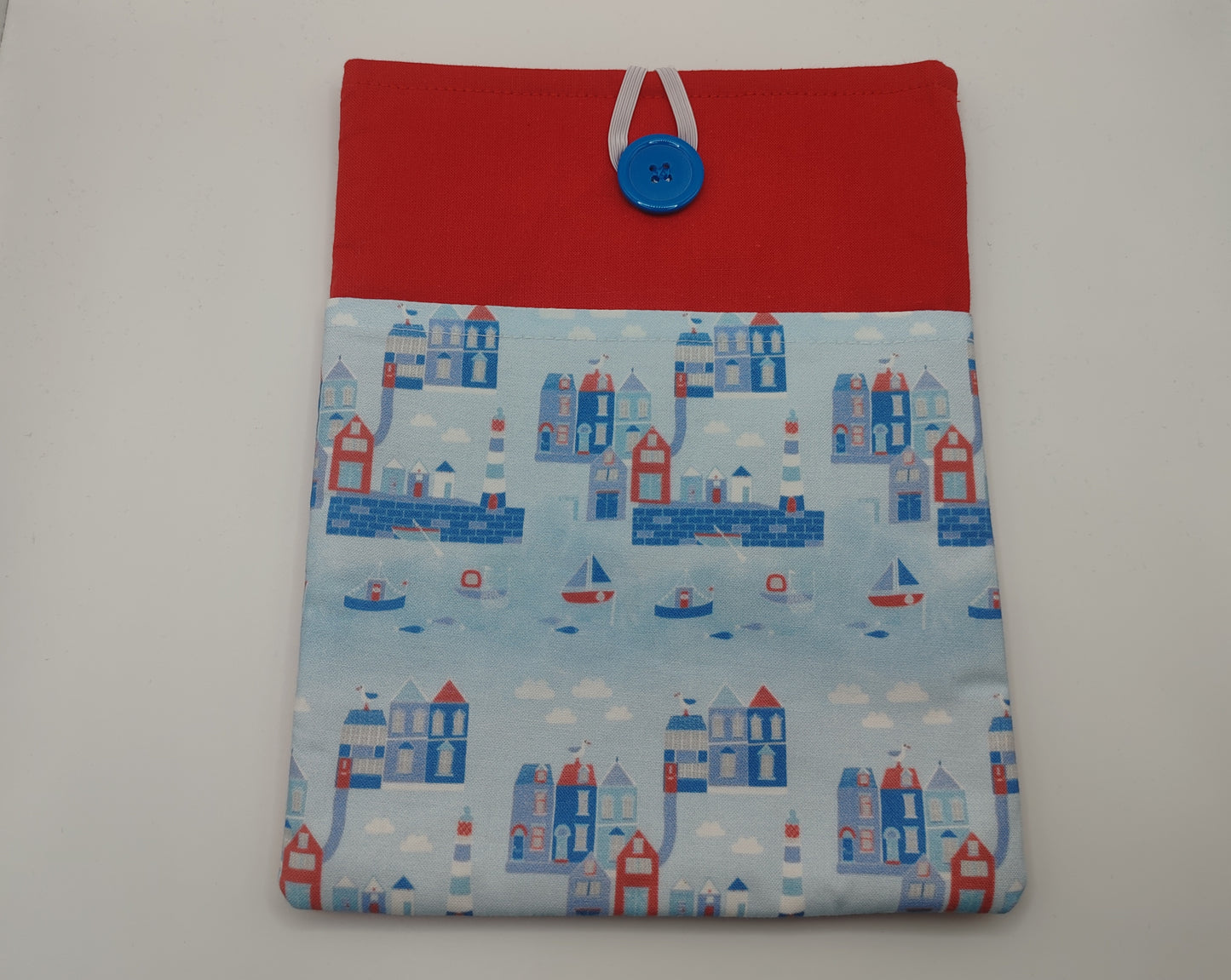 Red Seaside Town Book Sleeve (SR)
