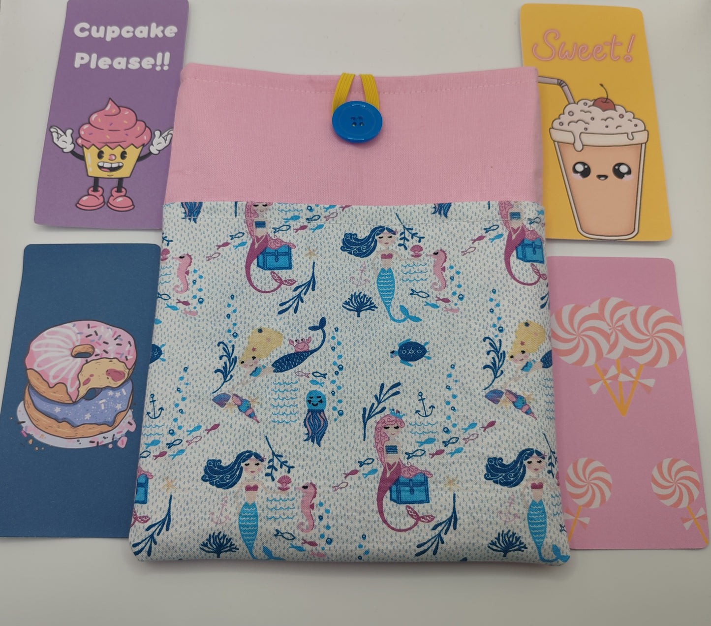 Mermaid Book Sleeve and Children's Bookmarks (CR)