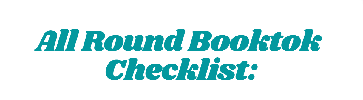 YA Romance Booktok Book Checklist – Helena's Bookish Gifts