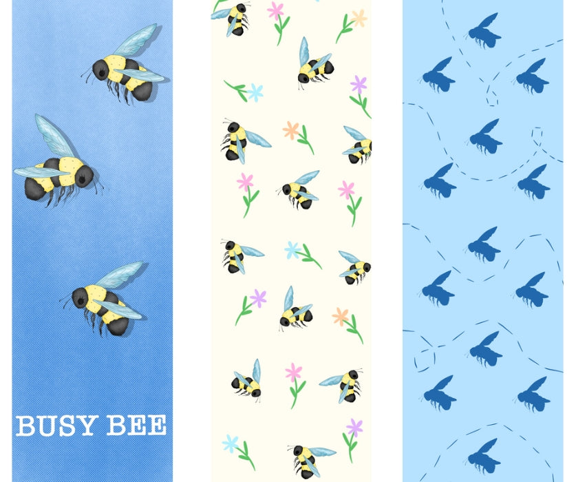 Floral Bee PDF Bookmarks