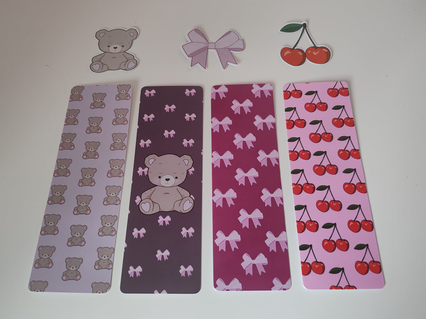 Coquette Laminated Bookmark Pack (+ 3 FREE STICKERS)