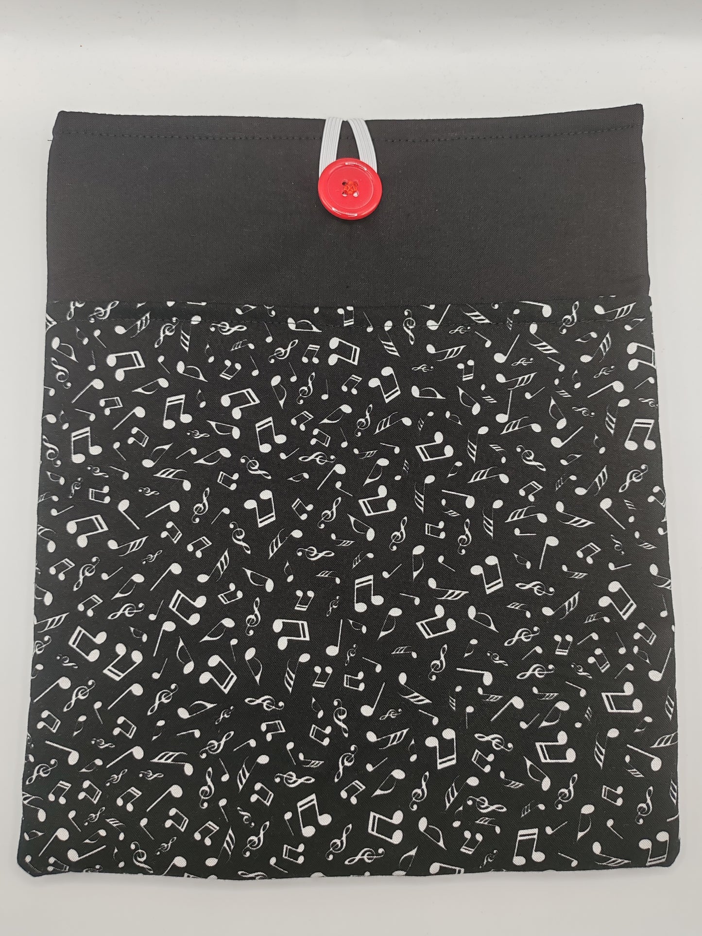 Music Notes Fantasy Hardback Book Sleeve
