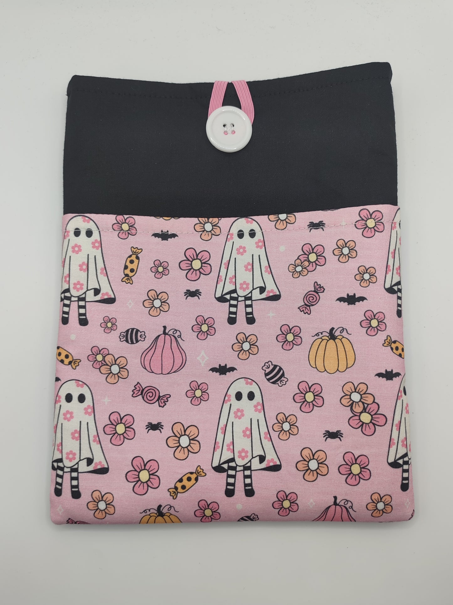 Pink Ghost Book Sleeve
