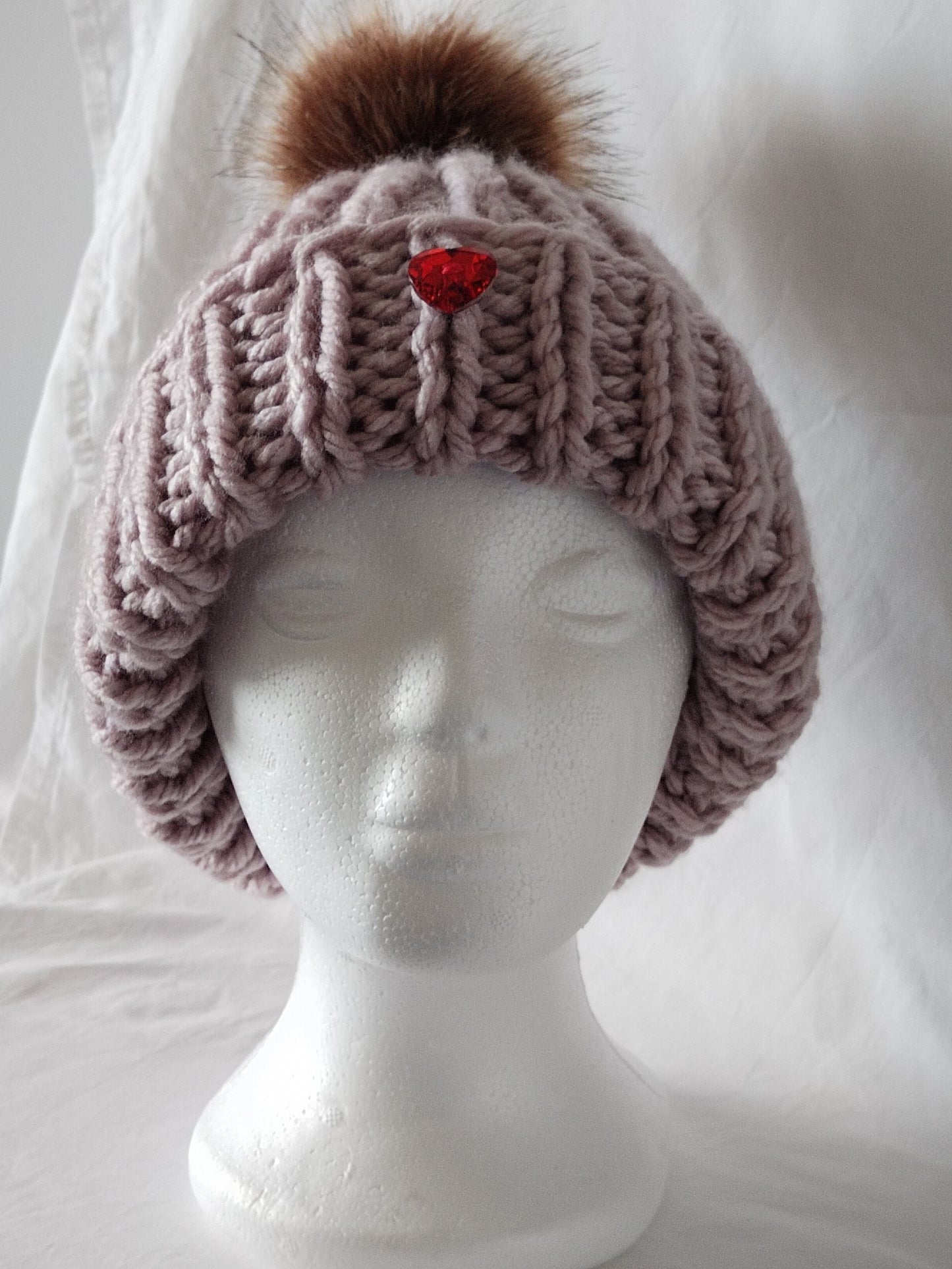 Mushroom Bobble Hat (WR)