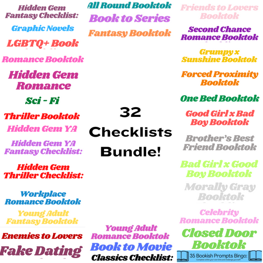 32 Digital Book Checklist Bundle