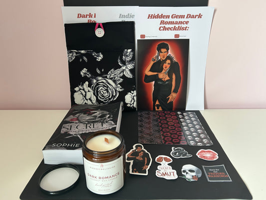 Secrets by Sophie Grace (With Book Sleeve and Candle) Dark Romance Bundle