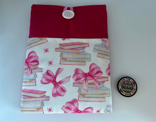 Books and Bows Kindle Sleeve and Endless TBR Kindle Grip Pack