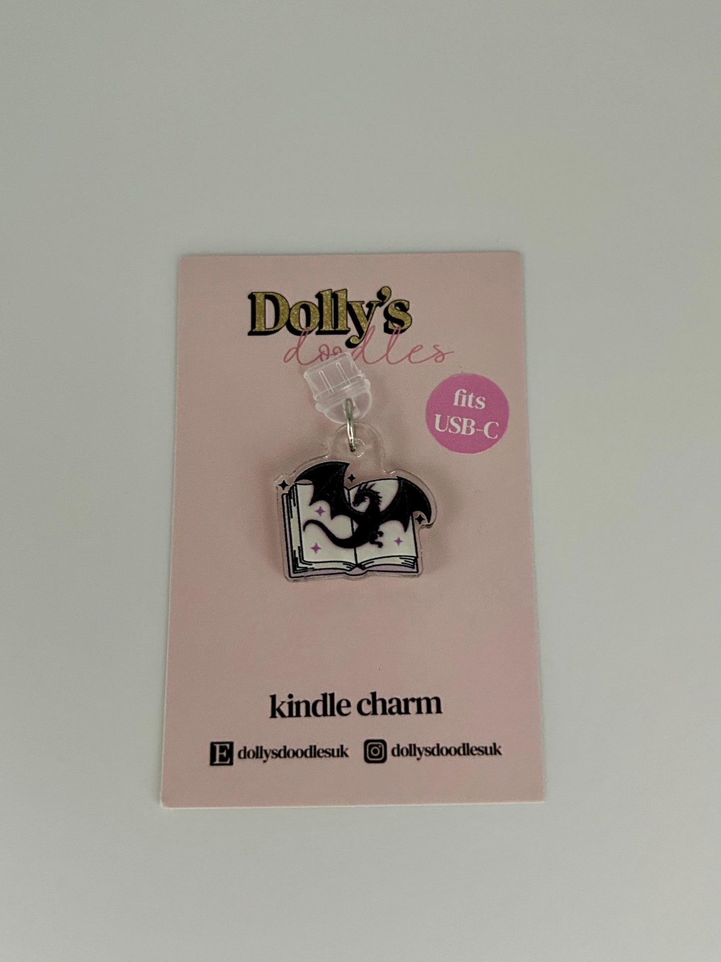 Dragon Kindle Charm