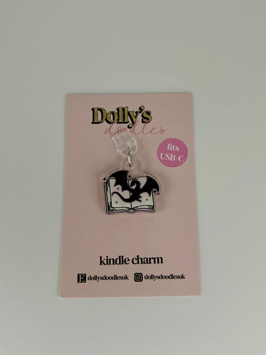 Dragon Kindle Charm