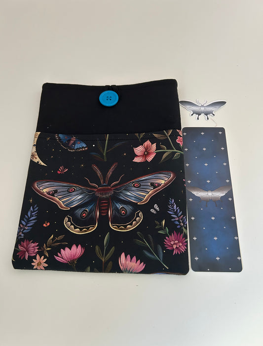 Celestial Butterfly Book Sleeve, Bookmark and Sticker Pack