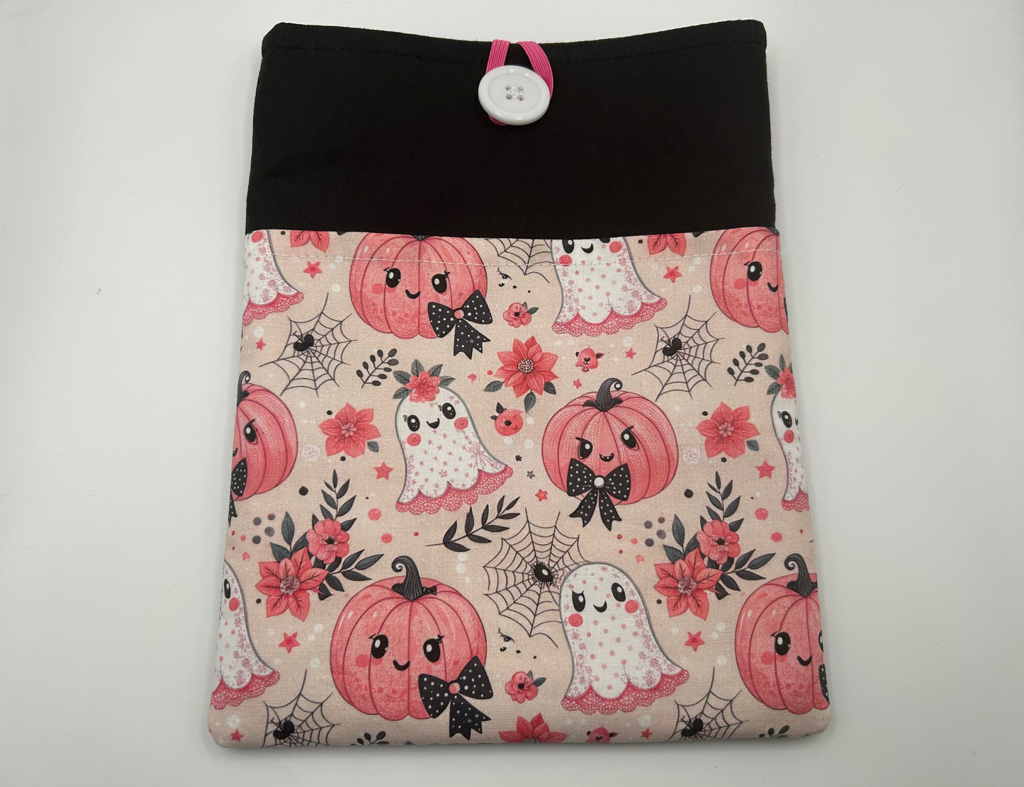 Pink Pumpkin Book Sleeve