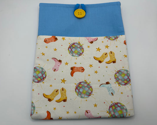 Cowboy Disco Ball Book Sleeve