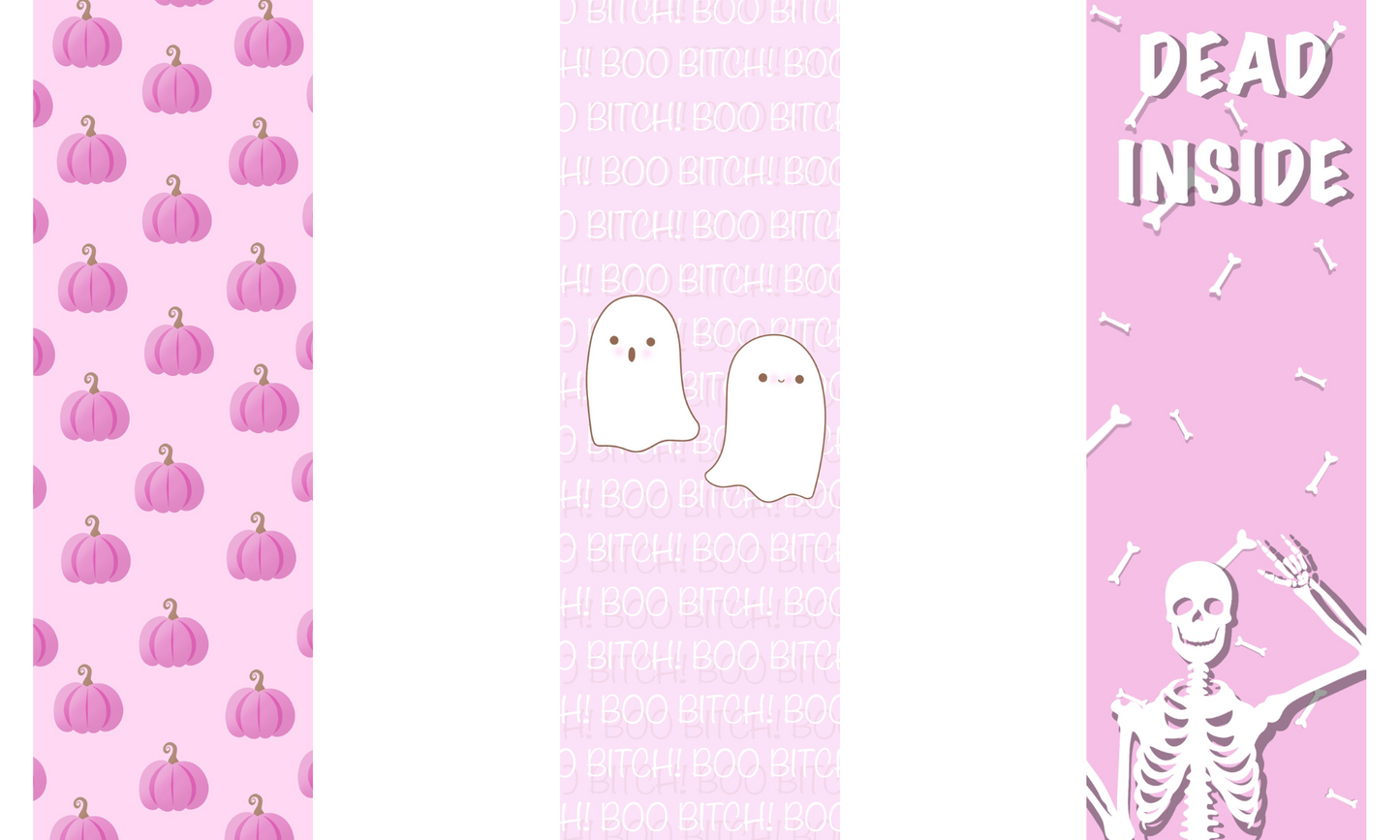 Halloween PDF Bookmarks (FR)