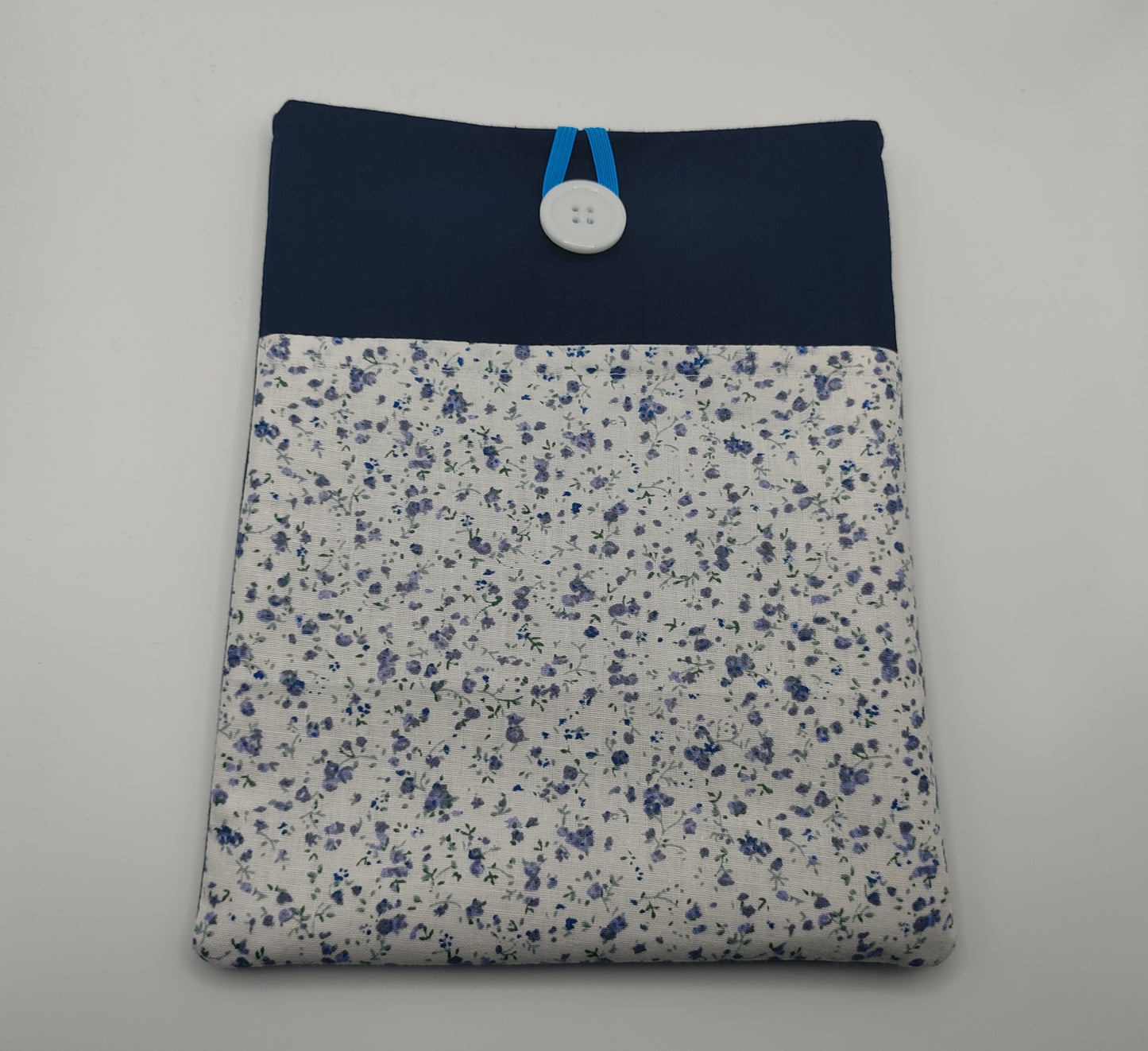 Blue Ditsy Floral Book Sleeve