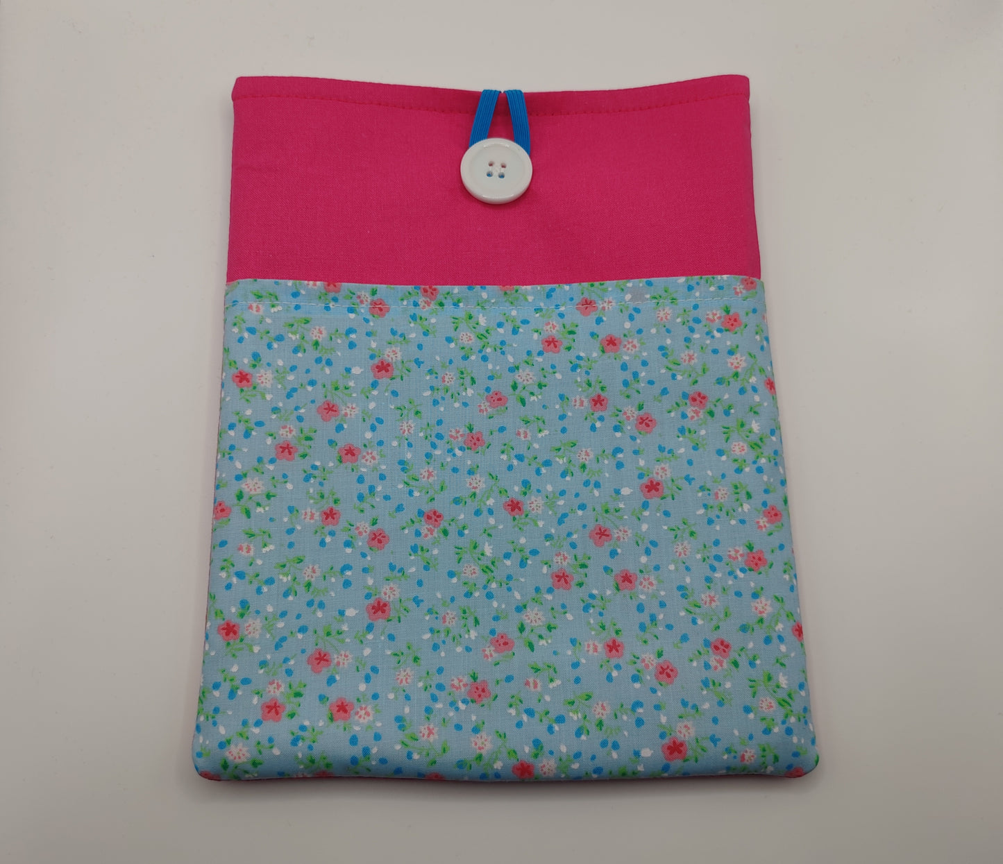 Pink Ditsy Floral Book Sleeve
