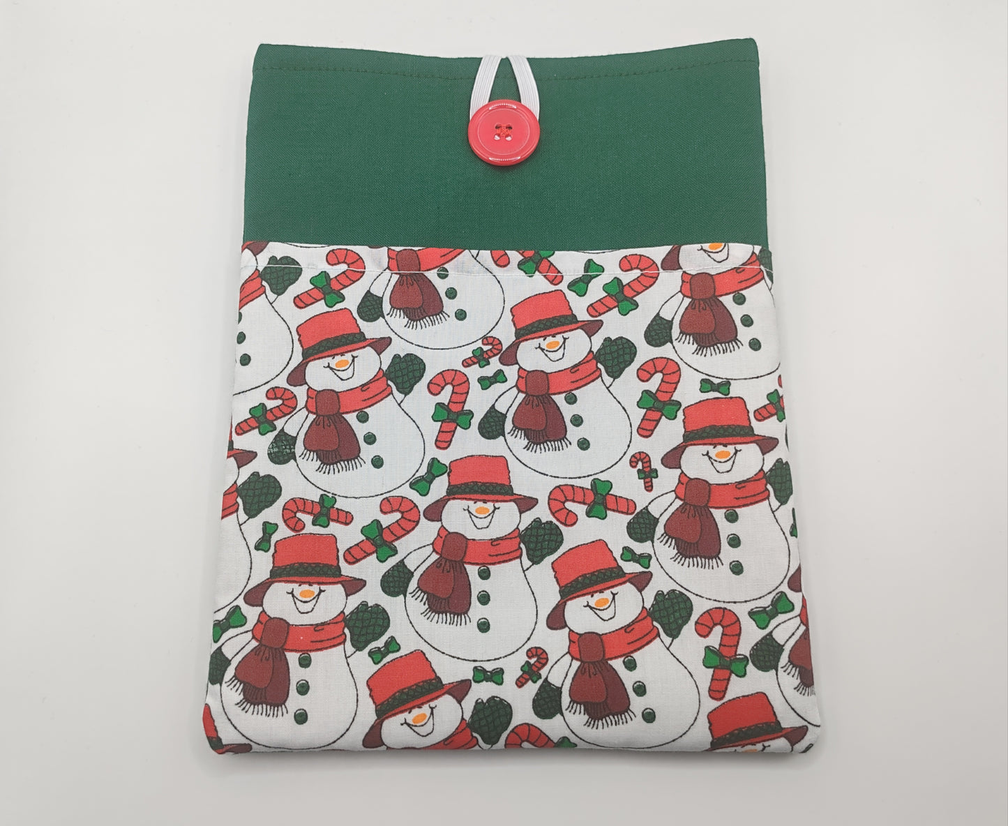 Green Snowmen Book Sleeve (WR)