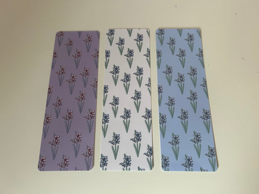 Laminated Flower Bookmark Pack