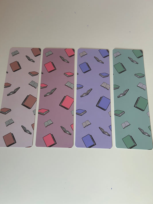 Laminated Book-Themed Bookmark Pack