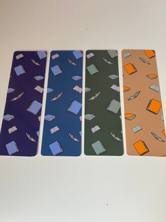 Laminated Dark Book-Themed Bookmark Pack