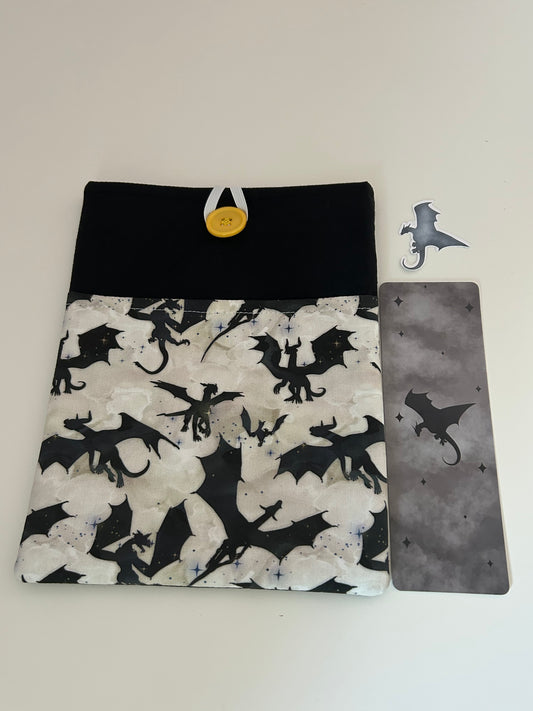 Dragon Book Sleeve, Bookmark and Sticker Pack