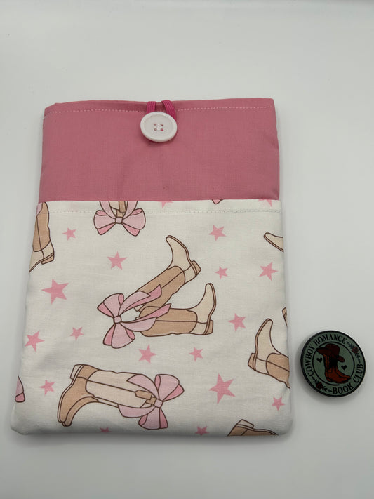 Cowgirl Boots Kindle Sleeve and Cowboy Romance Kindle Grip Pack