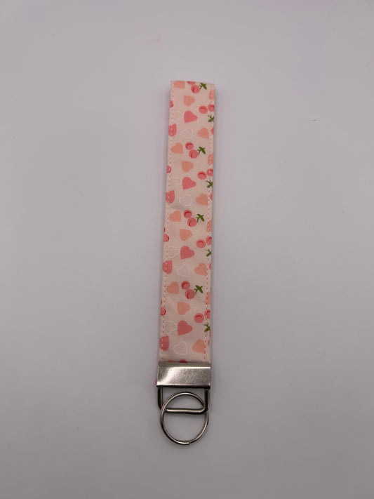 Heart and Flower Wristlet