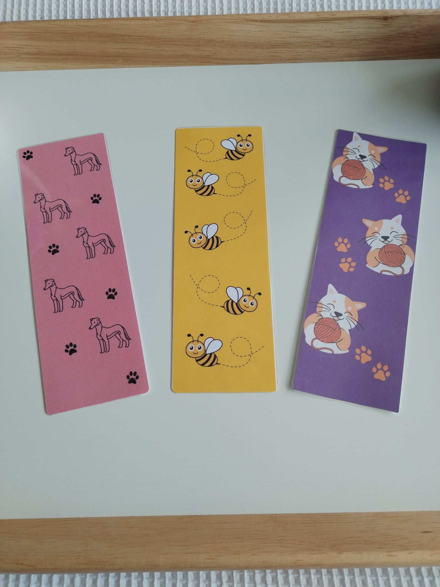 Purple Cat Bookmark Pack (AR)