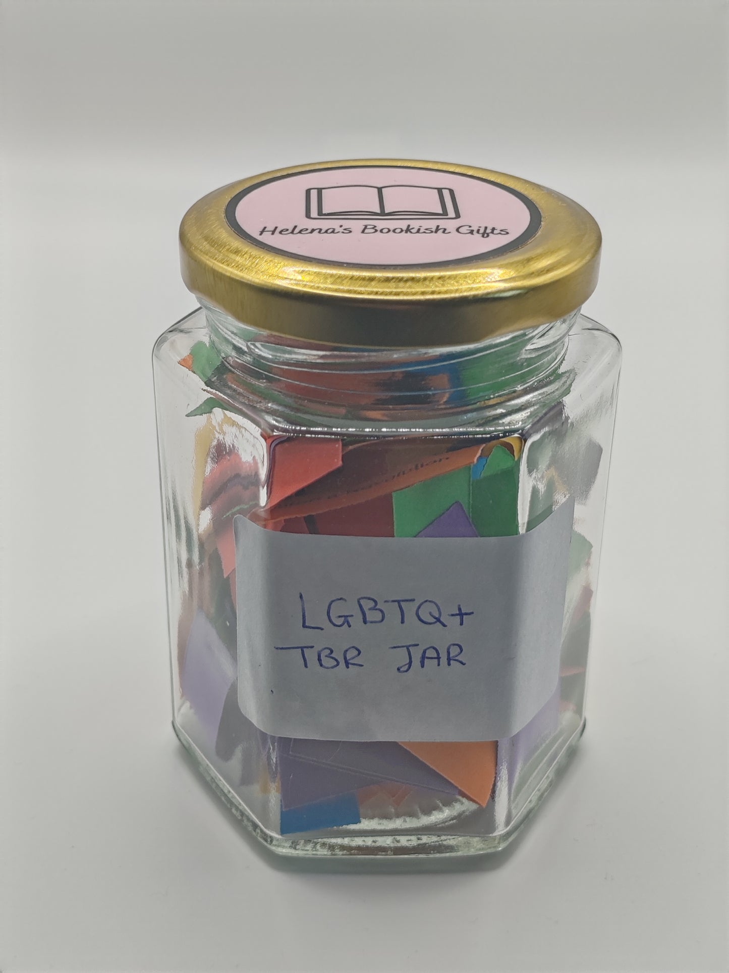 LGBTQ+ TBR Jar