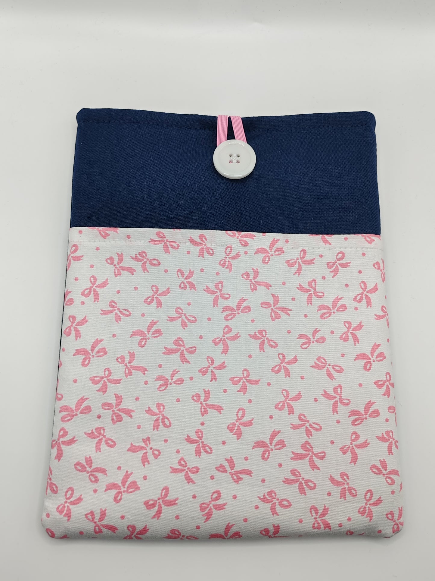 Pink Bow Book Sleeve