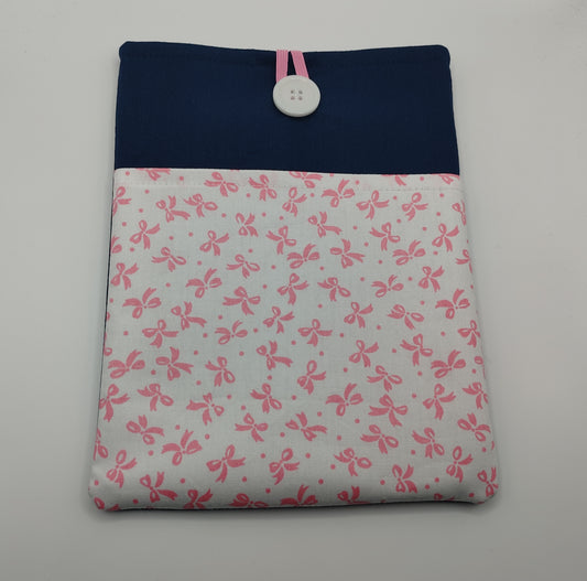 Pink Bow Book Sleeve