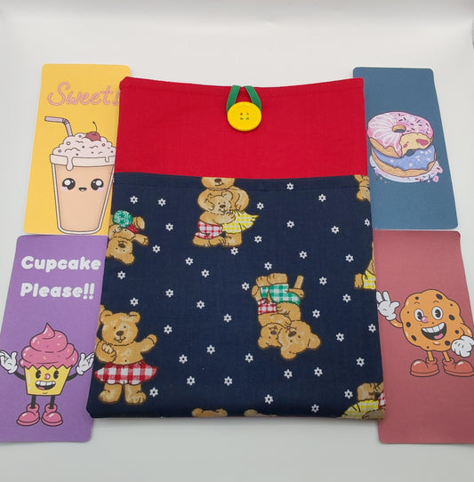 Teddy Bear Book Sleeve and Children's Bookmarks (CR)