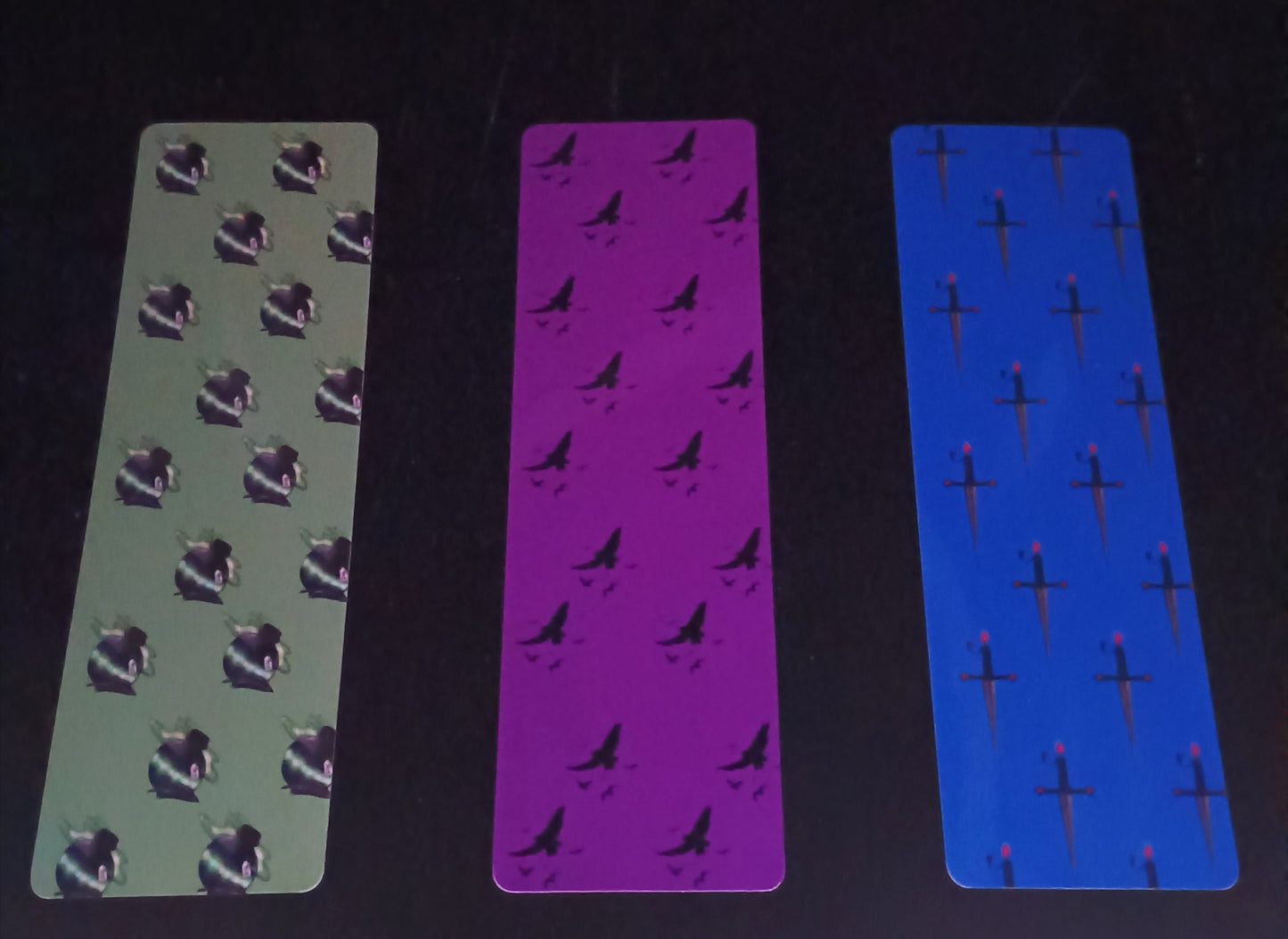 3 Laminated Fantasy Bookmark Pack