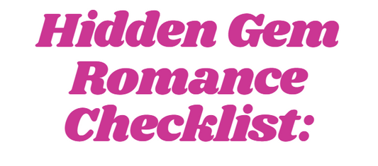 Romance Hidden Gem Book Checklist