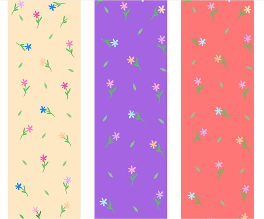 Ditsy Floral PDF Bookmarks