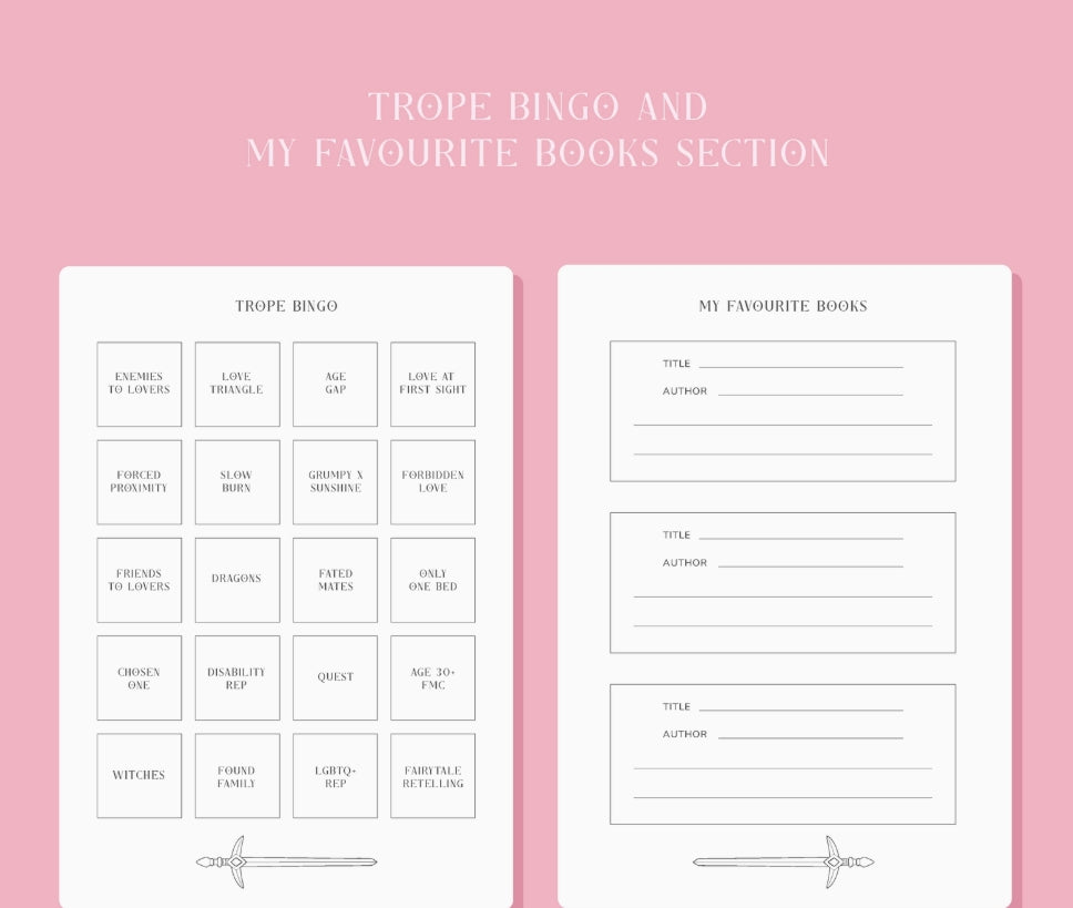 Romance Reading Journal