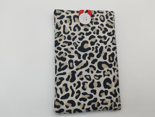 Cheetah Glasses Pouch