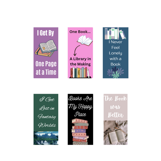 6 Colourful PDF Bookmarks