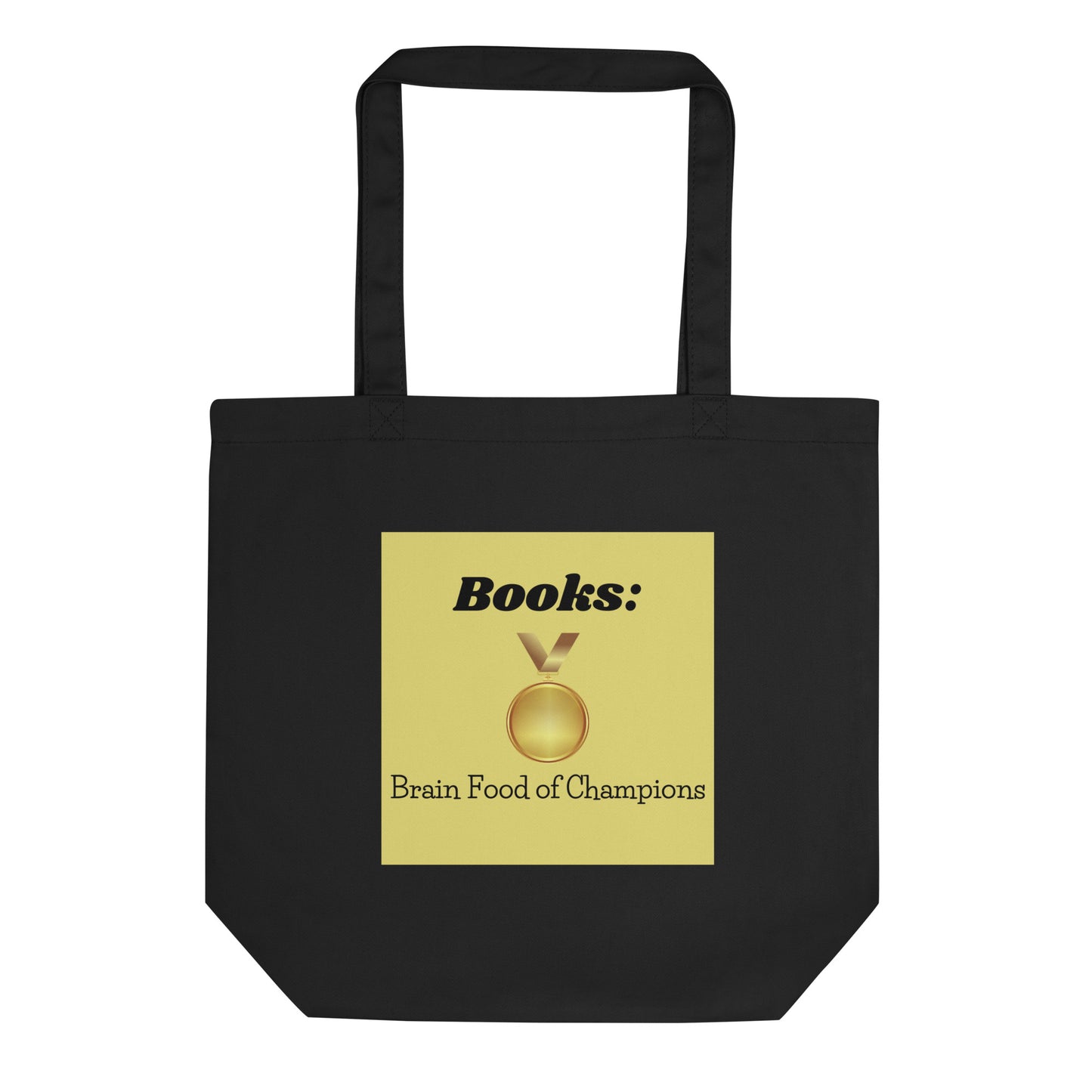 Books: Brain Food of Champions Eco Tote Bag
